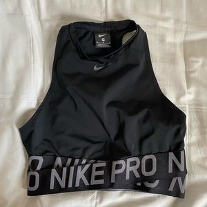Nike pro cris cross tank size medium